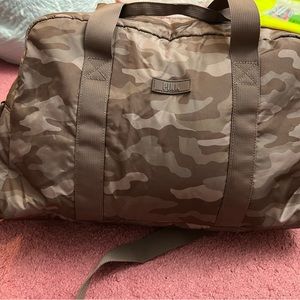 Pink camp duffle bag